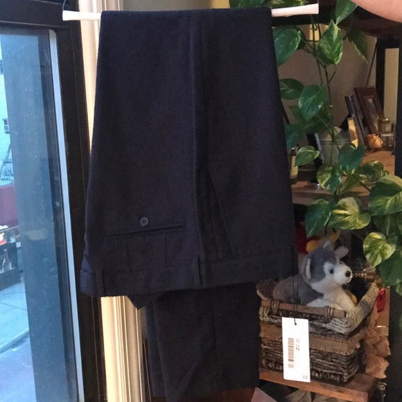 Frank & Oak textured trousers navy 34/34 - Picture 8 of 8